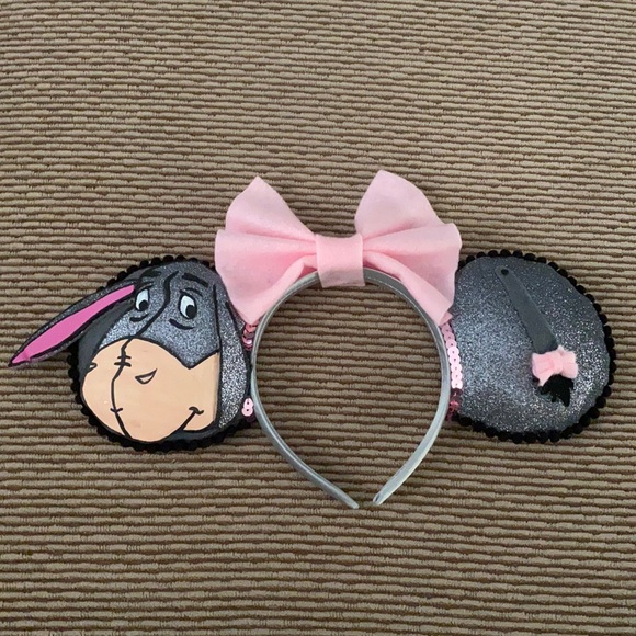 Handmade Not By Me Eeyore Disney Ears 